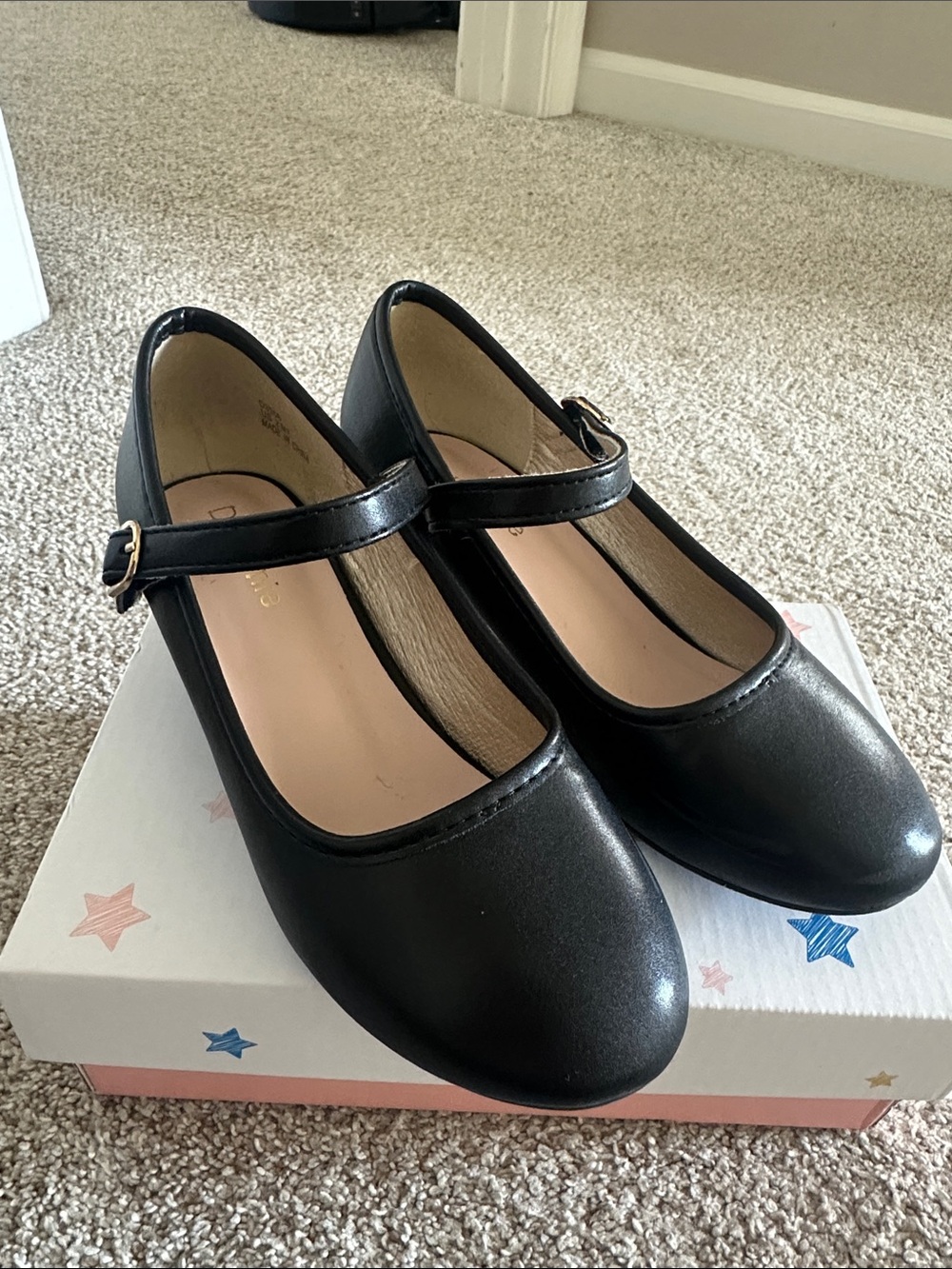 Annie Black Mary Jane Dress Shoes